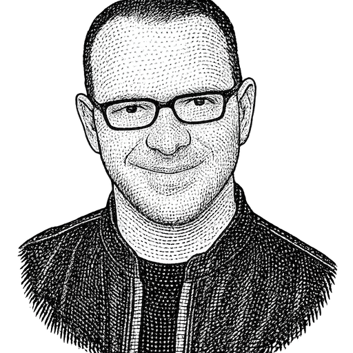Cory Doctorow hedcut