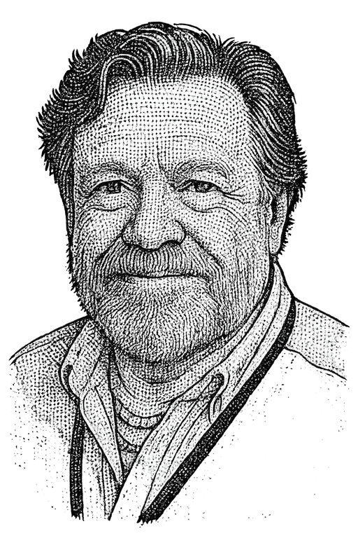 John Perry Barlow hedcut